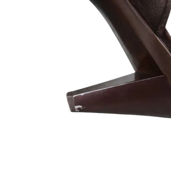 Stuart Weitzman Shoes Womens 8.5 Mule Heel Fashion Studs Buckle Leather Classic - Picture 10 of 15